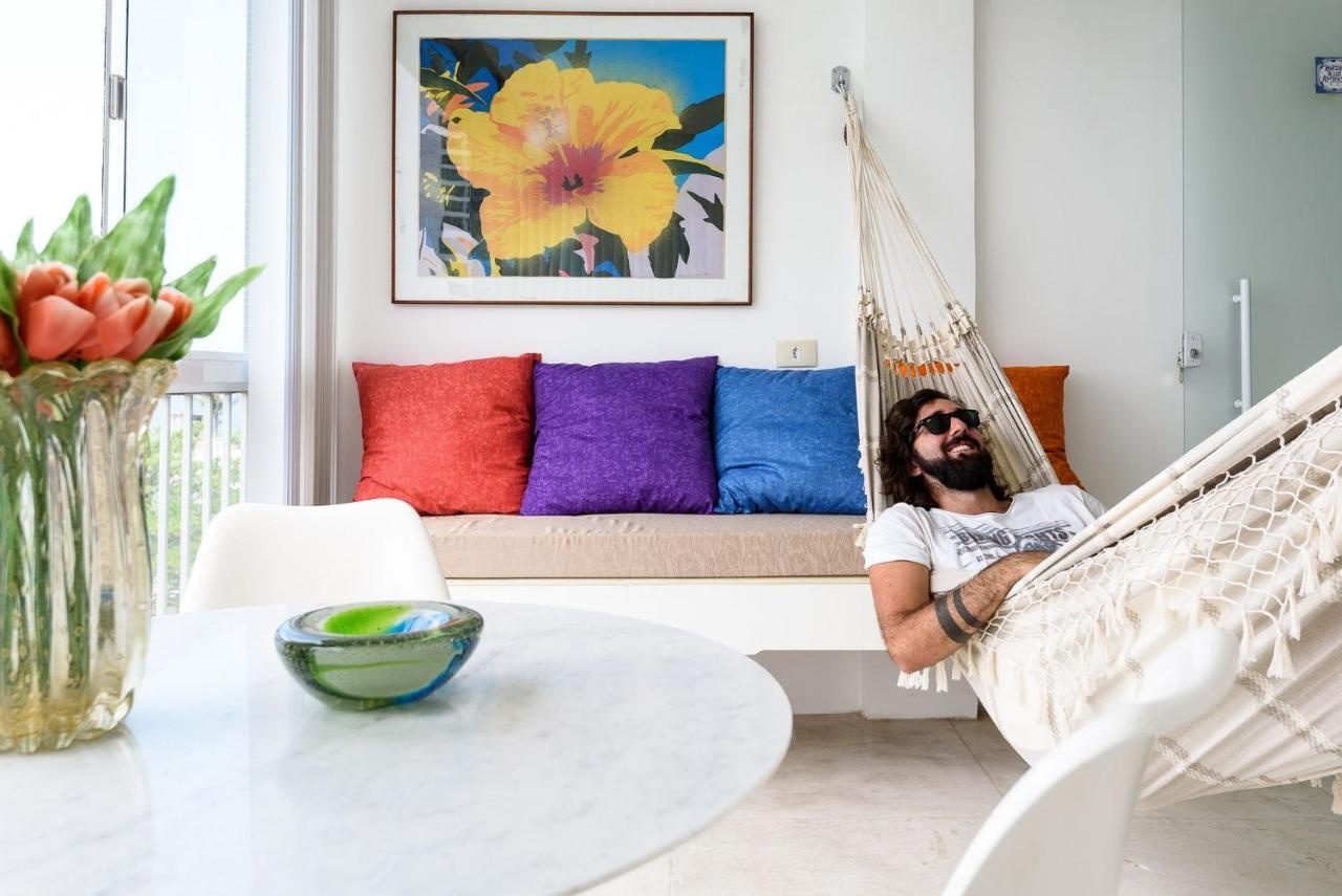 Apartamento Moderno Com Vista Mar | V 90/102 Rio de Janeiro Buitenkant foto