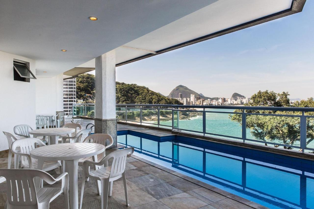 Apartamento Moderno Com Vista Mar | V 90/102 Rio de Janeiro Buitenkant foto
