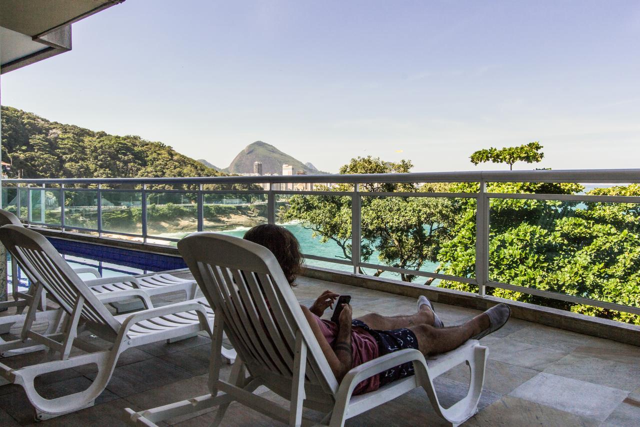 Apartamento Moderno Com Vista Mar | V 90/102 Rio de Janeiro Buitenkant foto